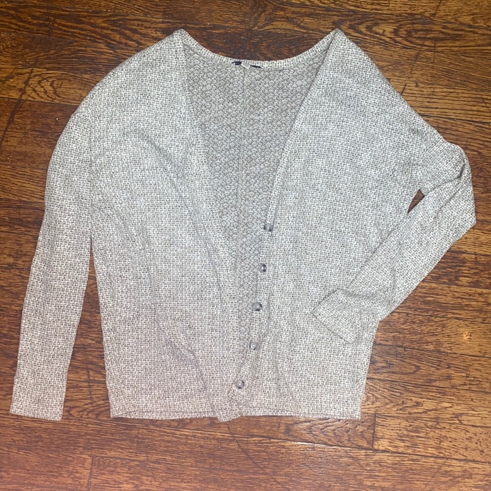 American Eagle Heathered Soft-Knit Cardigan